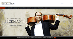Desktop Screenshot of matthias-michael-beckmann.com