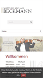 Mobile Screenshot of matthias-michael-beckmann.com